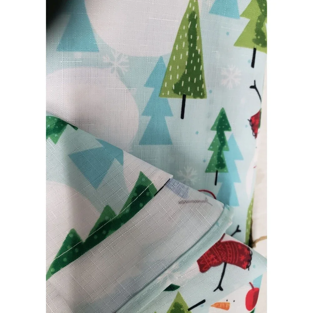 Printed Fabric Tablecloth, 70